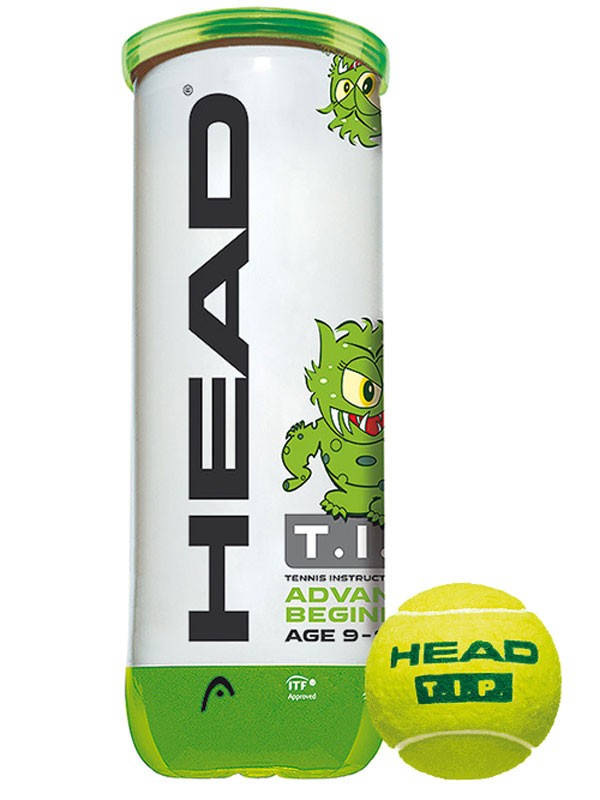 Tenis Žogice HEAD T.I.P. 3 - zelene