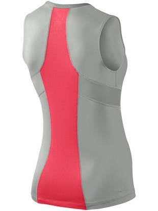 Nike ženska majica Power Tank siva-roza