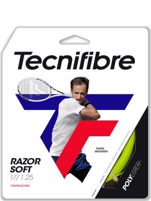 Tenis struna Tecnifibre Razor Soft Lime