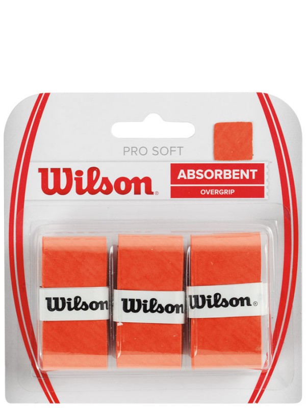Wilson Grip Pro SOFT 3 pack - Orange