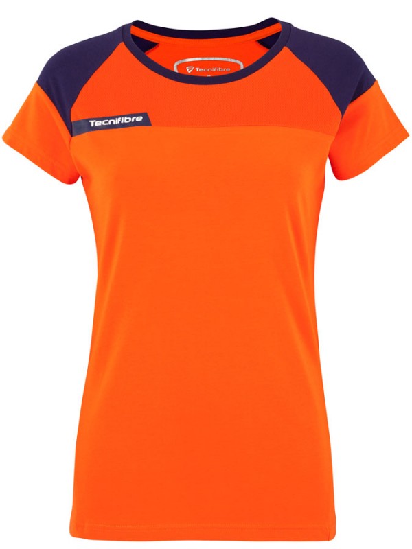 Tecnifibre dekliška majica F1 Stretch Orange 2018