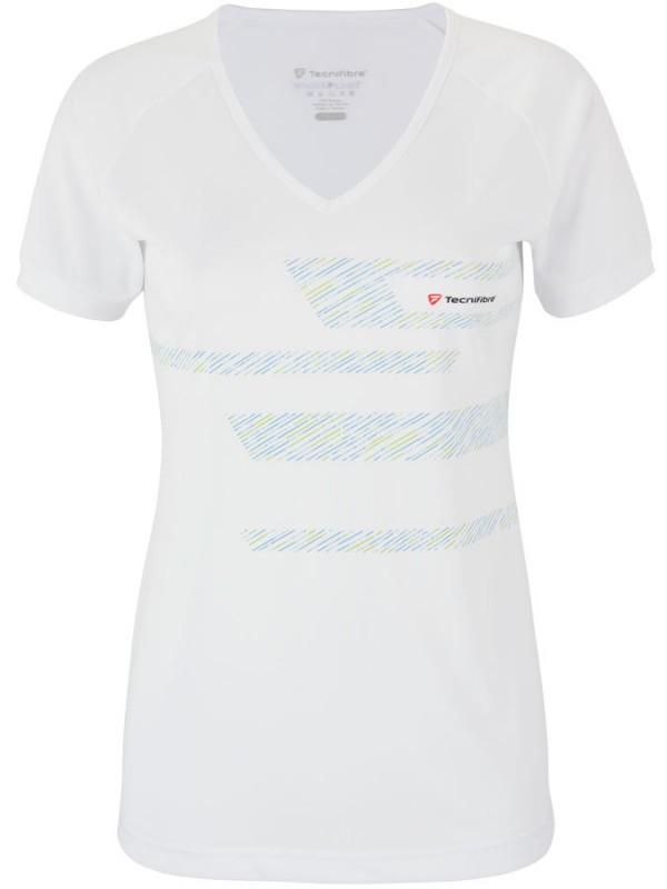 Tecnifibre ženska majica F2 Airmesh bela
