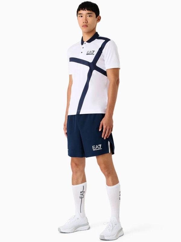 EA7 moške hlačke Multi-Sport Ventus 7 Navy blue