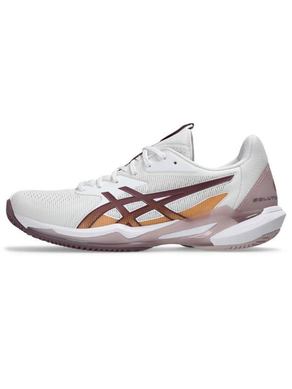 Ženski tenis copati ASICS Gel Solution Speed FF 3 CLAY White/dusty mauve