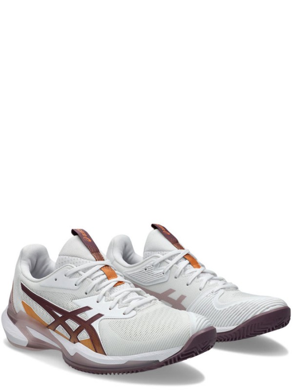 Ženski tenis copati ASICS Gel Solution Speed FF 3 CLAY White/dusty mauve