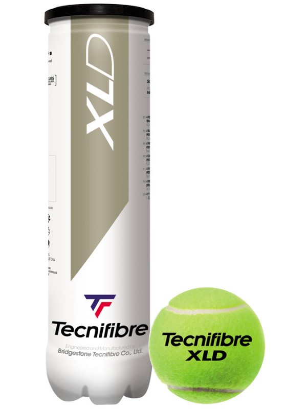 Tenis žogice Tecnifibre XLD - 4 balls