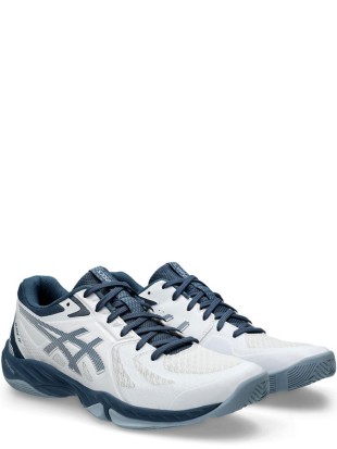 Moški dvoranski copati ASICS Gel Blade FF white/ vintage indigo