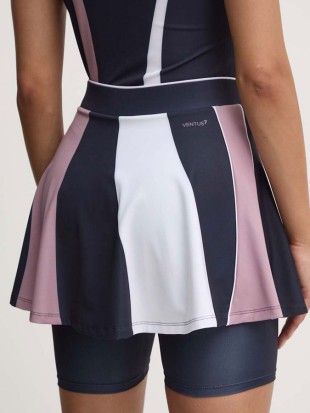 EA7 žensko krilo tennis pro freestyle skirt fancy navy blue