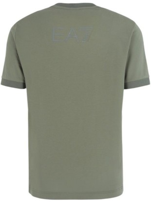 EA7 majica tennis club viscose-blend crew neck t-shirt