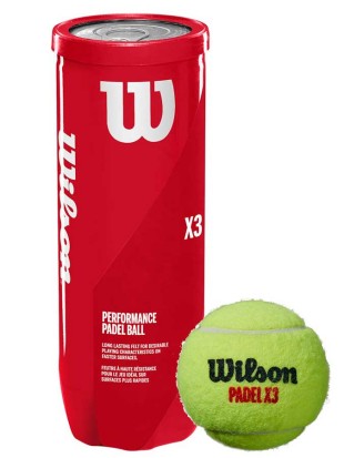 Karton Padel žog Wilson Performance X3