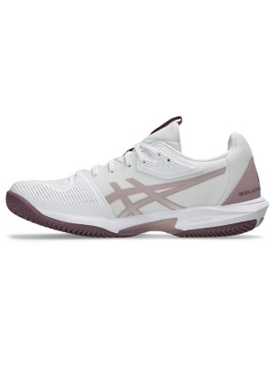 Ženski tenis copati ASICS Gel Solution Speed FF 3 CLAY White/dusty mauve