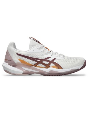 Ženski tenis copati ASICS Gel Solution Speed FF 3 CLAY White/dusty mauve